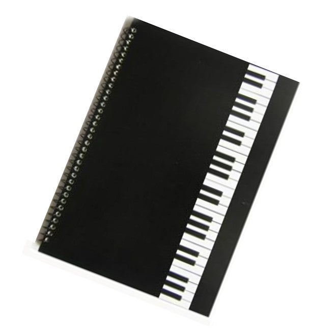 Music Manuscript Book Piano Keys