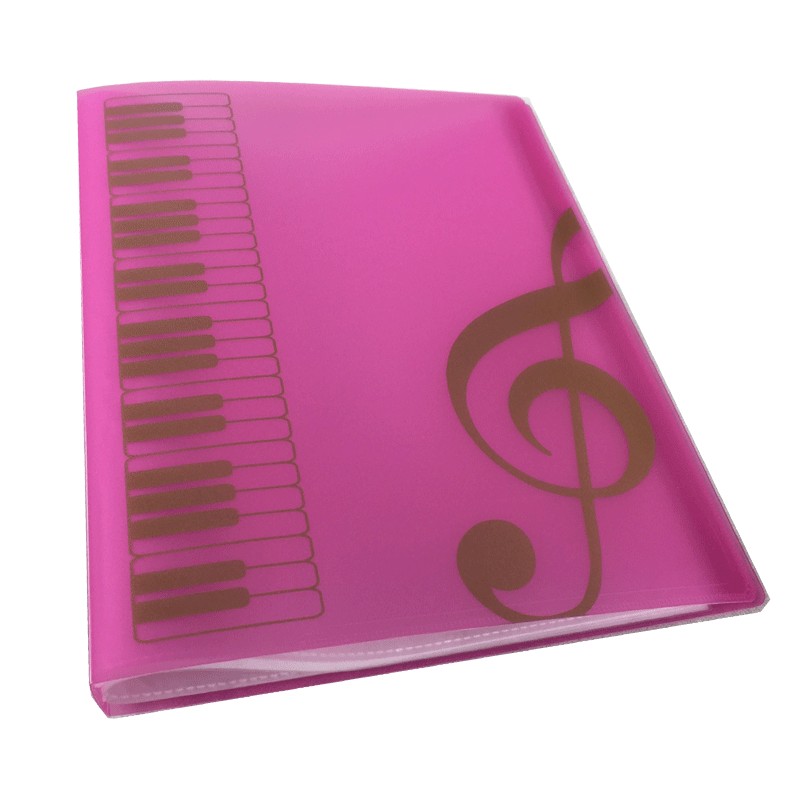 Music Pocket File A4 Clear