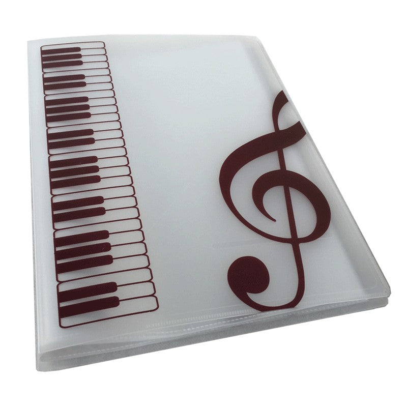 Music Pocket File A4 Clear