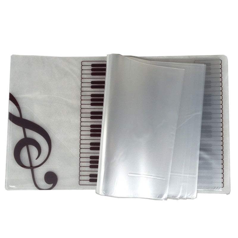 Music Pocket File A4 Clear