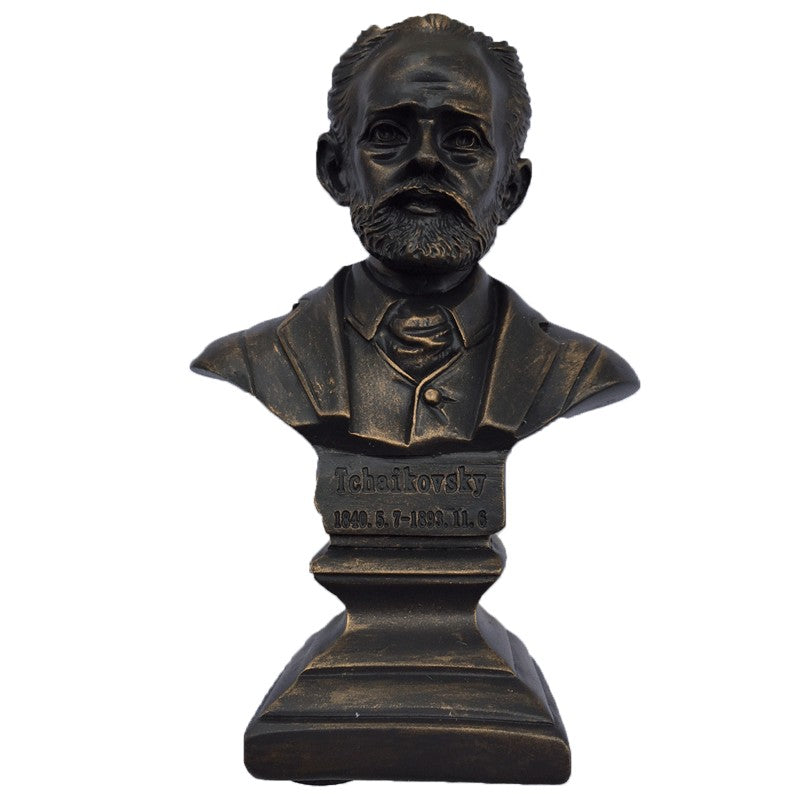 Composer Bust Statue - Tchaikovsky