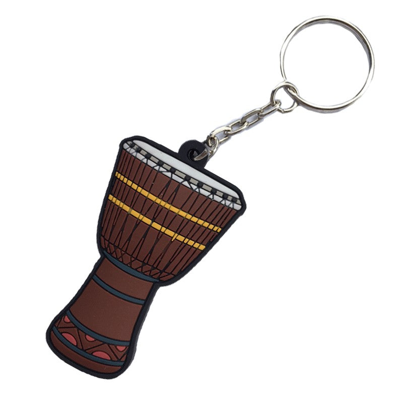 Music Keychain Djembe