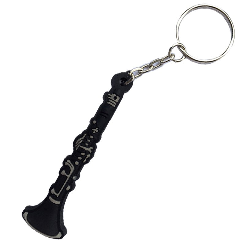 Music Keychain Clarinet