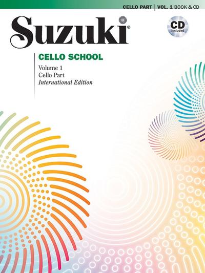 Suzuki Cello School Book Revised Edition Book with CD