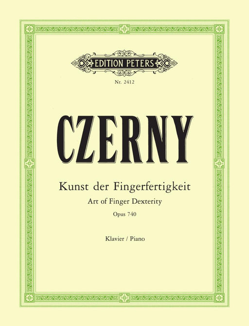 Czerny The Art of Finger Dexterity Op. 740 Complete