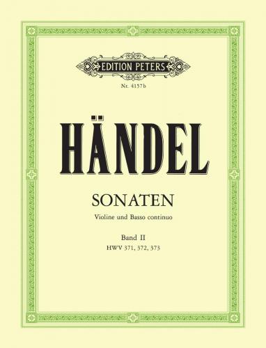 Handel Sonatas Book 2 Peters Edition