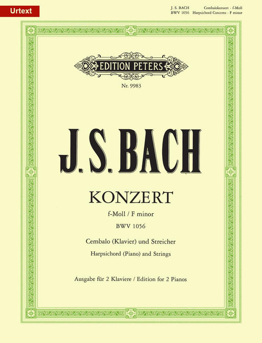 BACH Concerto No. 5 BWV 1056 F Min