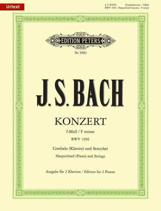 BACH Concerto No. 5 BWV 1056 F Min