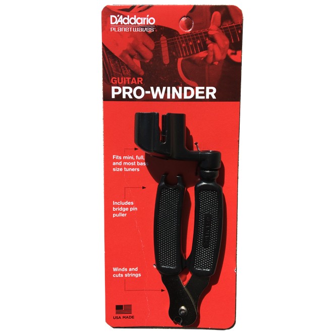 D'addario Pro-winder Guitar String Winder