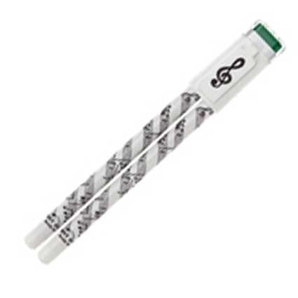 Pen & Pencil & Eraser with Sheet Music by