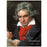 Ludwig van Beethoven Portrait w Gold Frame