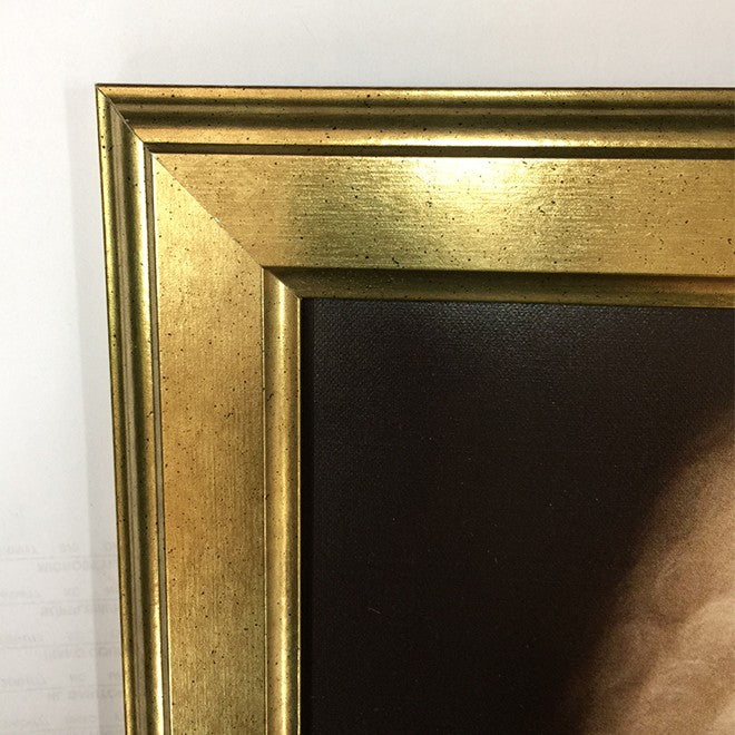 Claude Debussy Portrait w Gold Frame