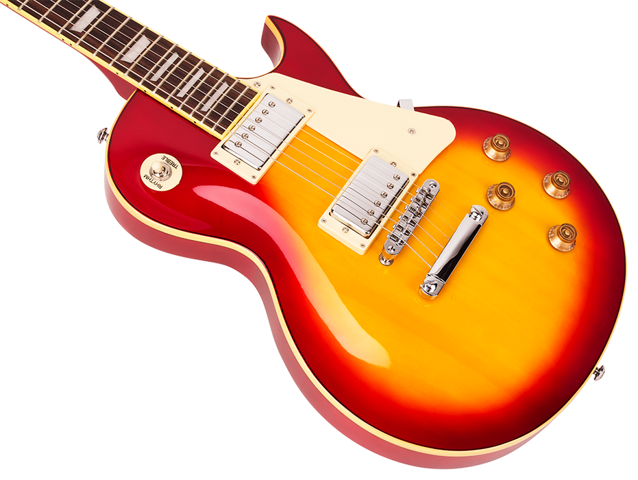 SX Les Paul Electric Guitar Cherry Sunburst Pack