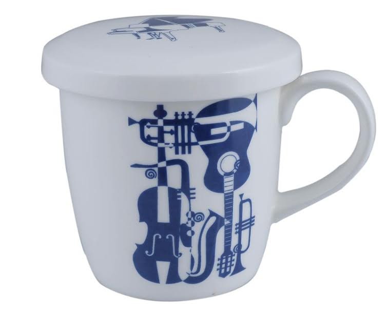 Music Mug with Lid Instruments