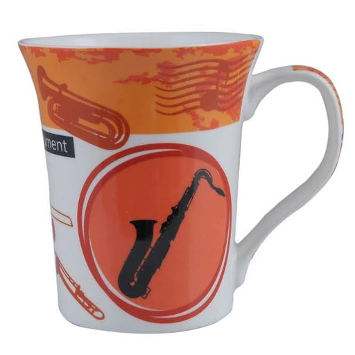 Coffee Mug Brass Instruments Design