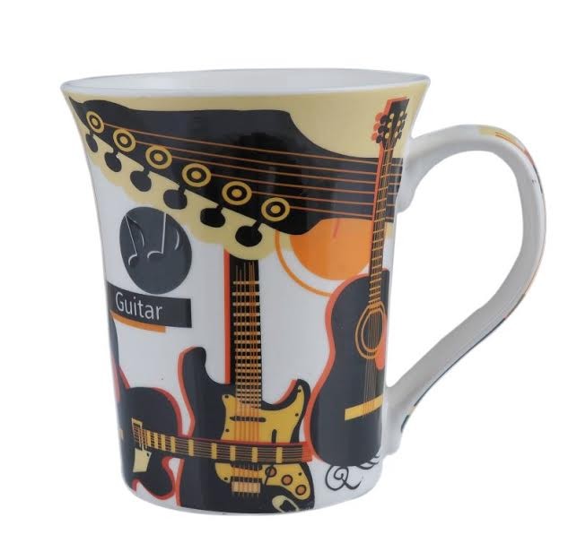 Coffee Mug Guitar Design