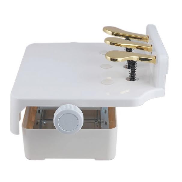Piano Pedal Extender Height Adjustable White Crescendo Music