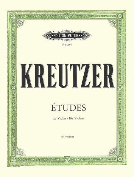 Kreutzer 42 Studies for Violin by