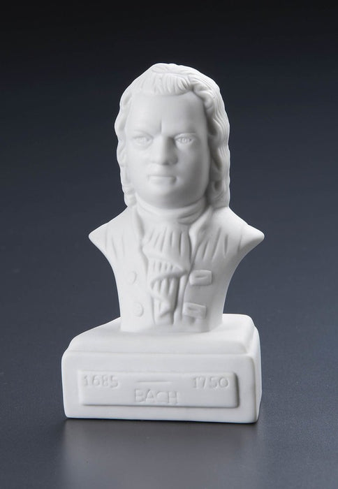 J. S. Bach Statuette White Porcelain