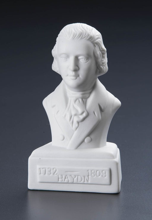 Joseph Haydn Statuette White Porcelain