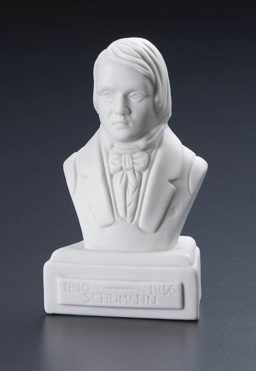 Robert Schumann Statuette White Porcelain
