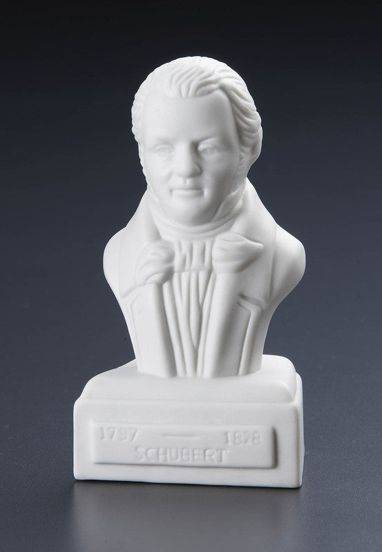 Franz Schubert Statuette White Porcelain