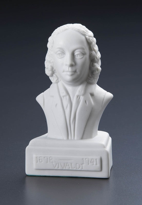 Antonio Vivaldi Statuette White Porcelain