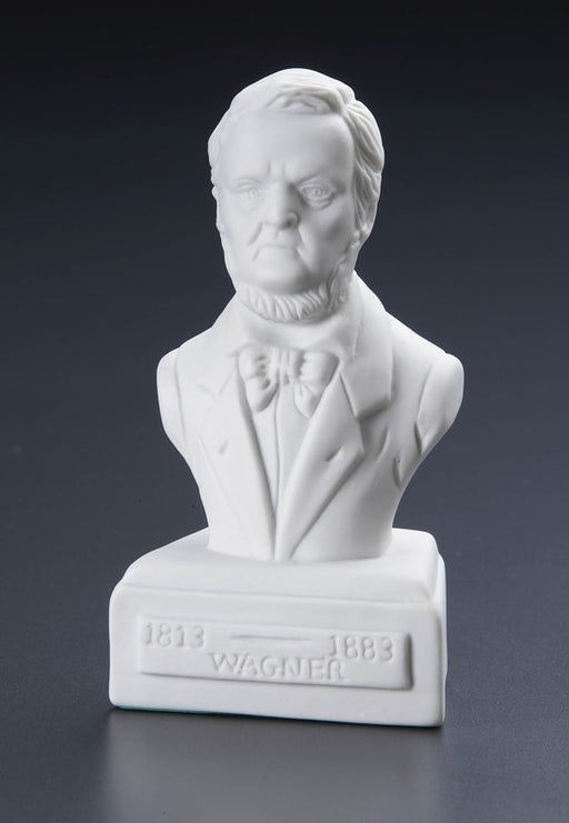 Richard Wagner Statuette White Porcelain