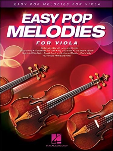 Easy Pop Melodies for Viola
