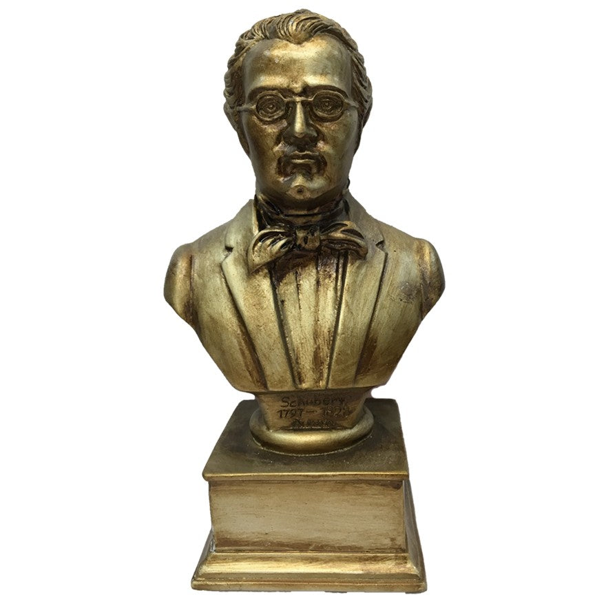 Franz Schubert Composer Bust Statue (L)