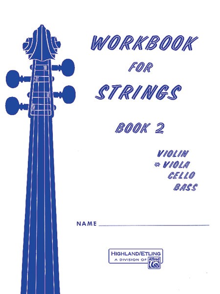 Workbook for Strings Viola