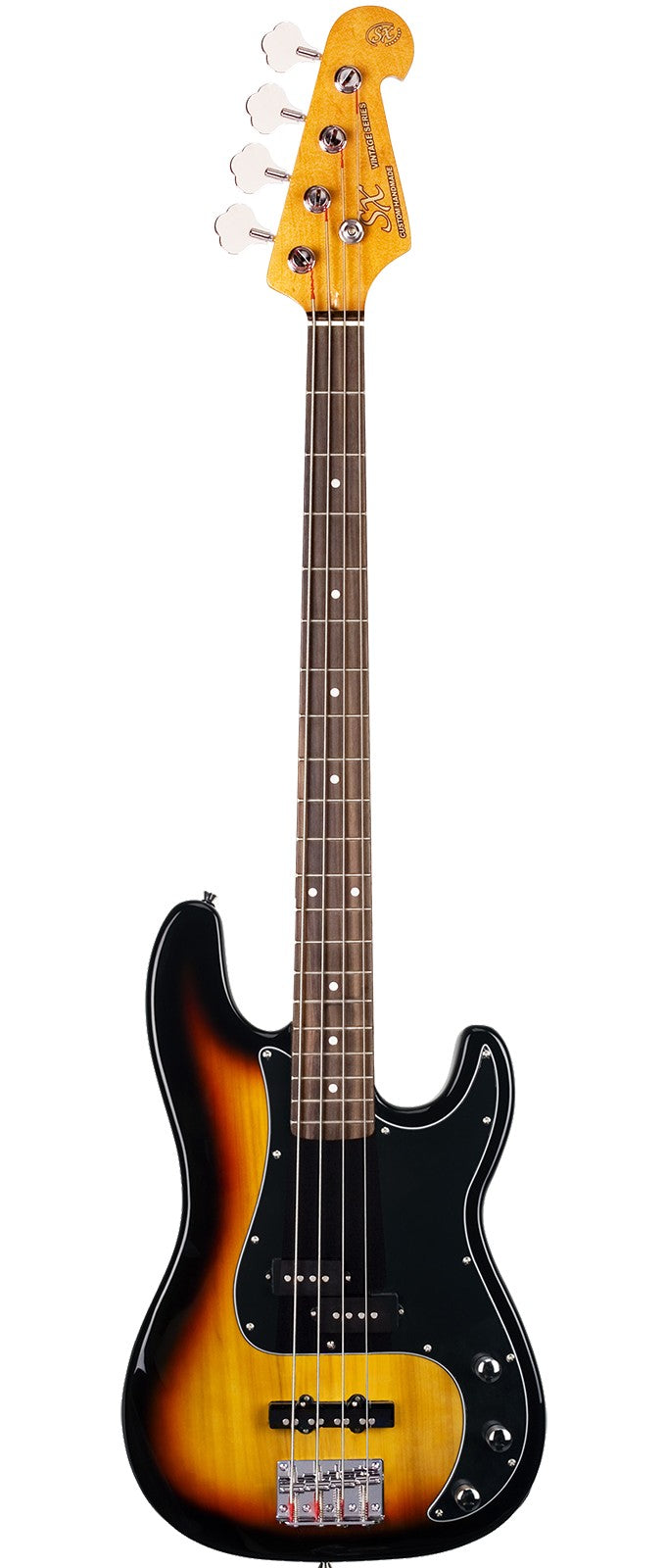 Essex PJ Style Bass Guitar - 3 Tone Sunburst