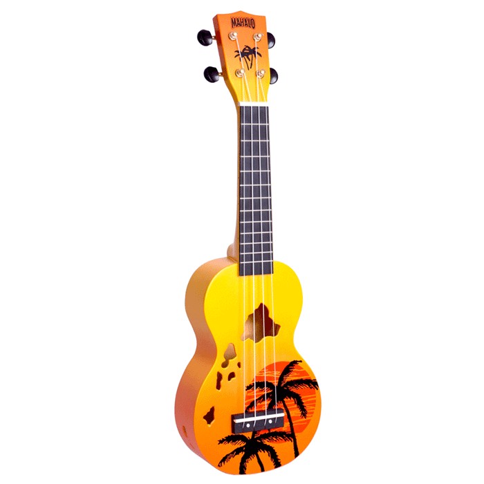 Mahalo Hawaian Ukulele Orange