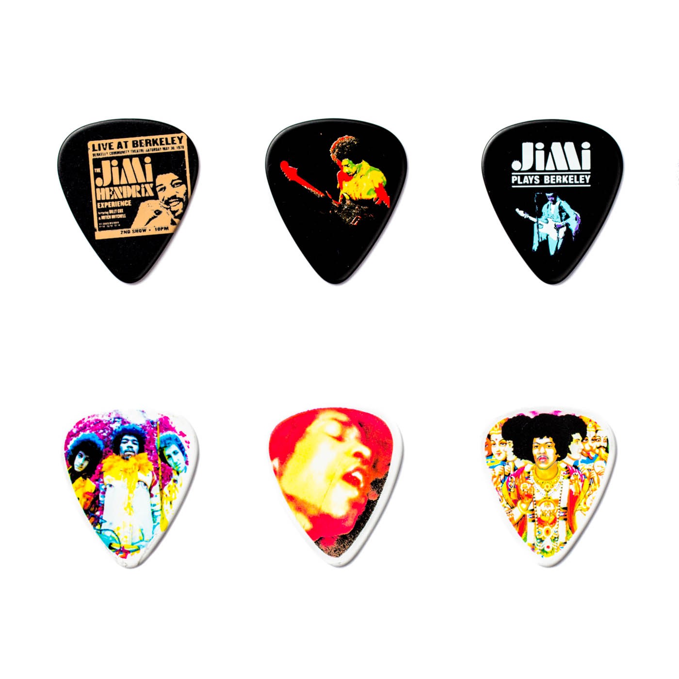 Jim Dunlop Collector's Picks/Pick Tin - Jimi Hendrix "Band of Gypsy's"