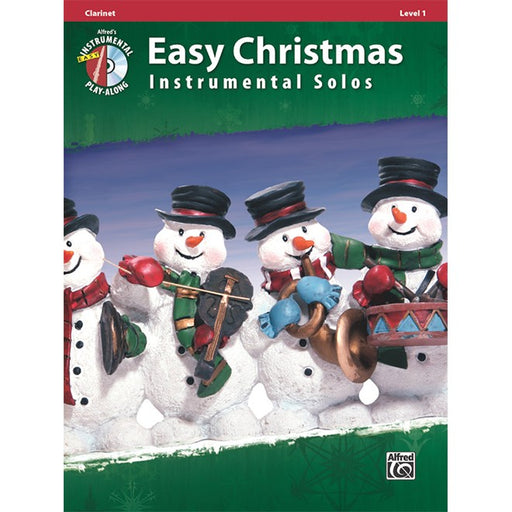 Easy Christmas Instrumental Solos Clarinet Bk/CD