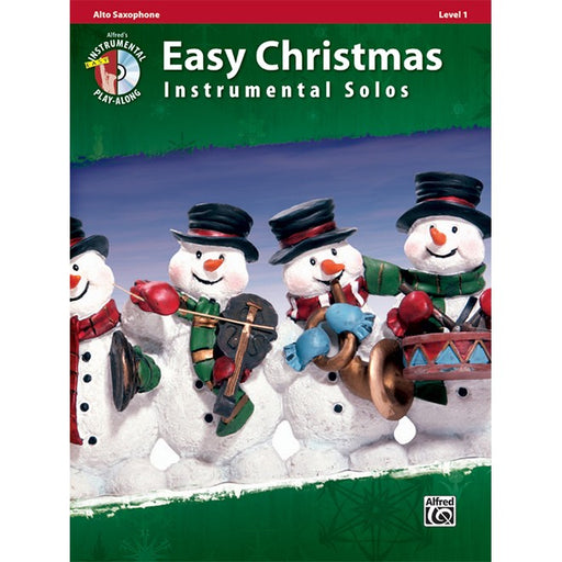 Easy Christmas Instrumental Solos Alto Saxophone Bk/CD