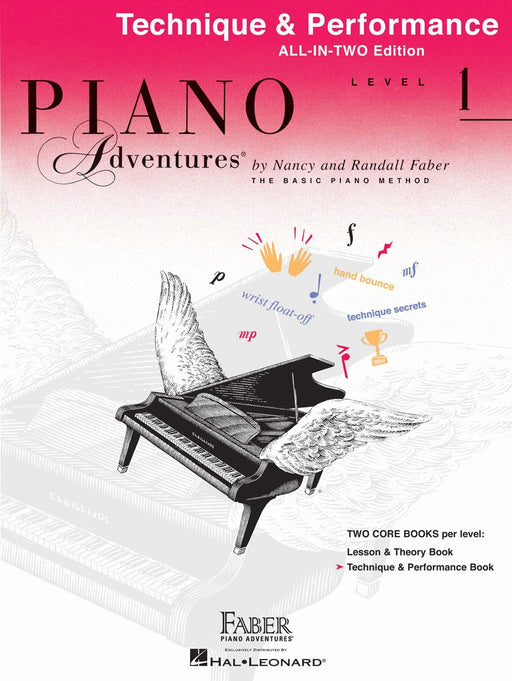 Piano Adventures All in Two : Technique & Performance