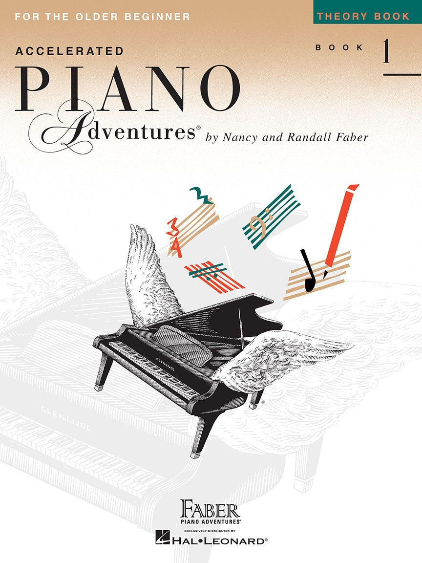 Piano Adventures Accelerated for the Older Beginner : Theory Book