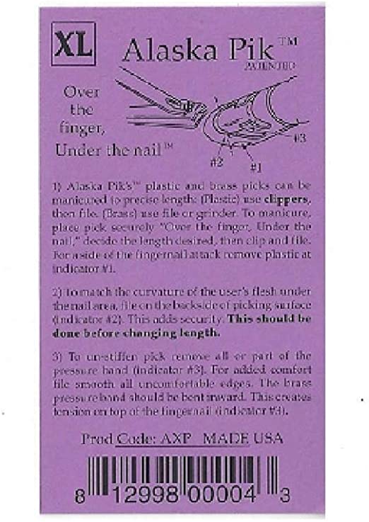 Alaska Finger Guitar Pik Pick