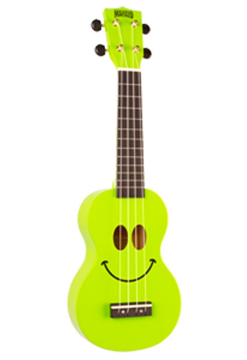 Mahalo Soprano Ukulele with Smiley Face by Mahalo