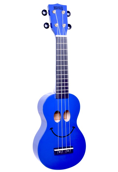 Mahalo Soprano Ukulele with Smiley Face by Mahalo