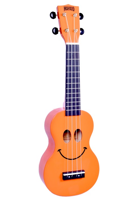 Mahalo Soprano Ukulele with Smiley Face by Mahalo