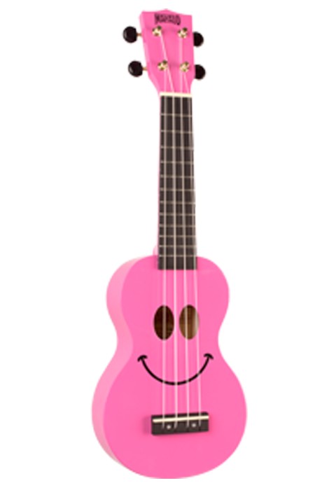 Mahalo Soprano Ukulele with Smiley Face by Mahalo