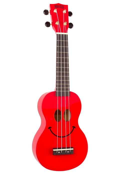 Mahalo Soprano Ukulele with Smiley Face by Mahalo