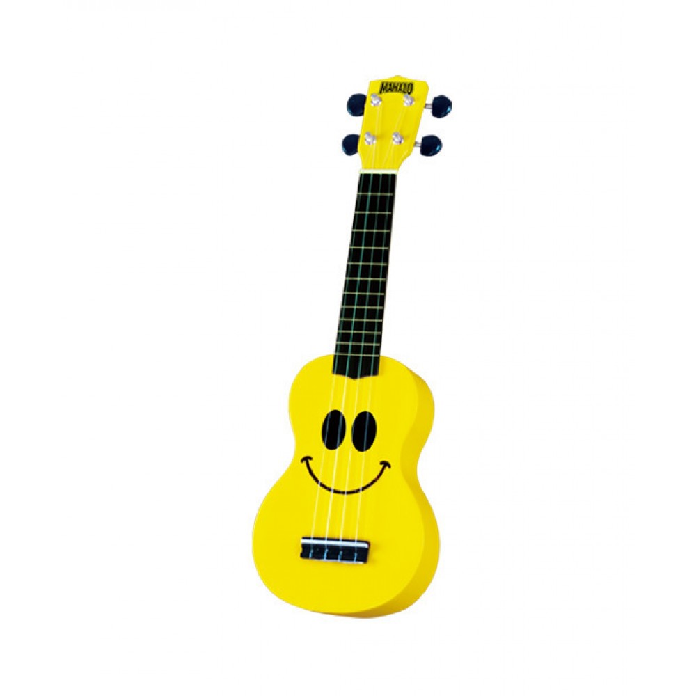 Mahalo Soprano Ukulele with Smiley Face by Mahalo