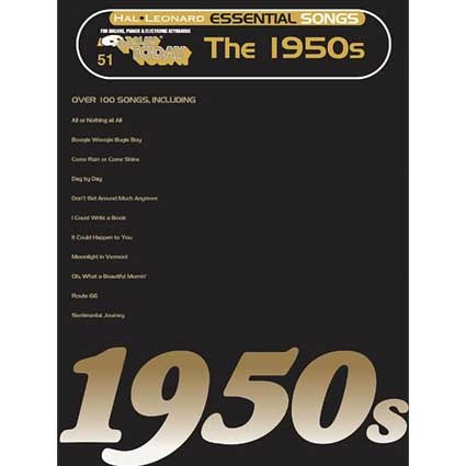 Ez Play Essential Songs of the 1950's by Hal Leonard