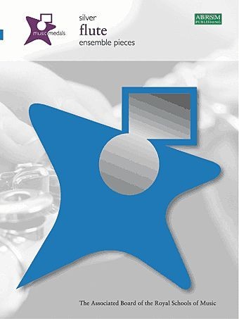 Music Medals Flute Copper by