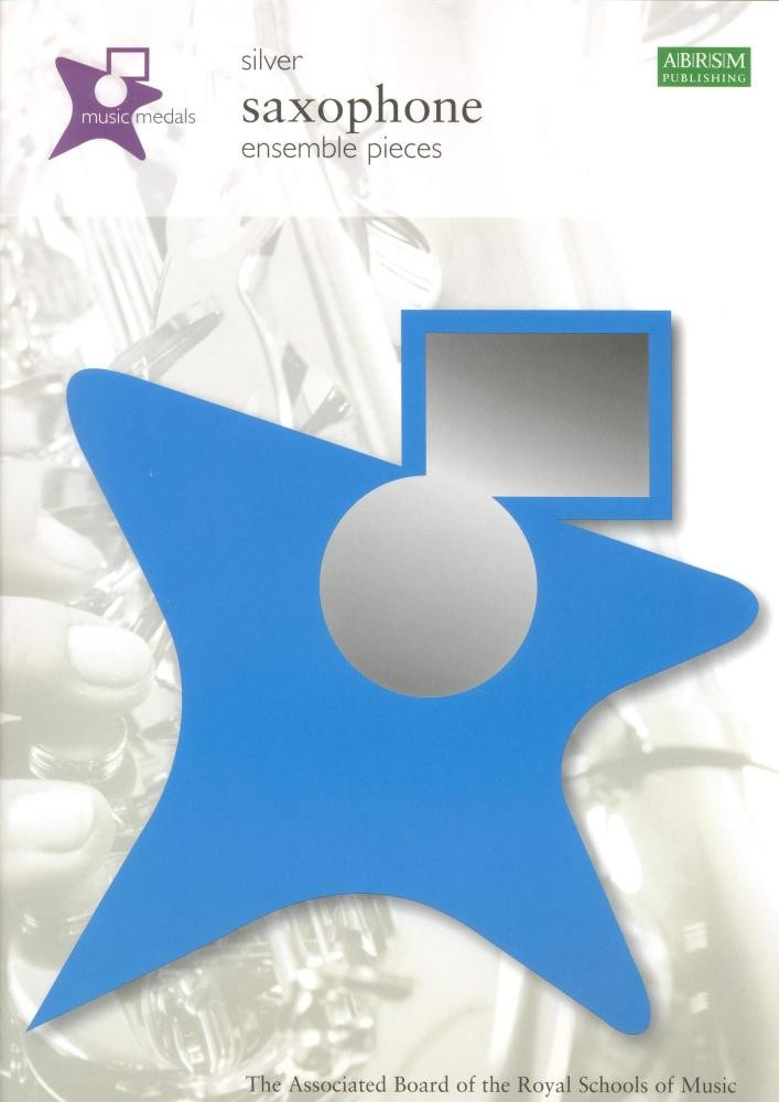 Music Medals Saxophone Copper by