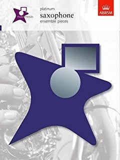 Music Medals Saxophone Copper by