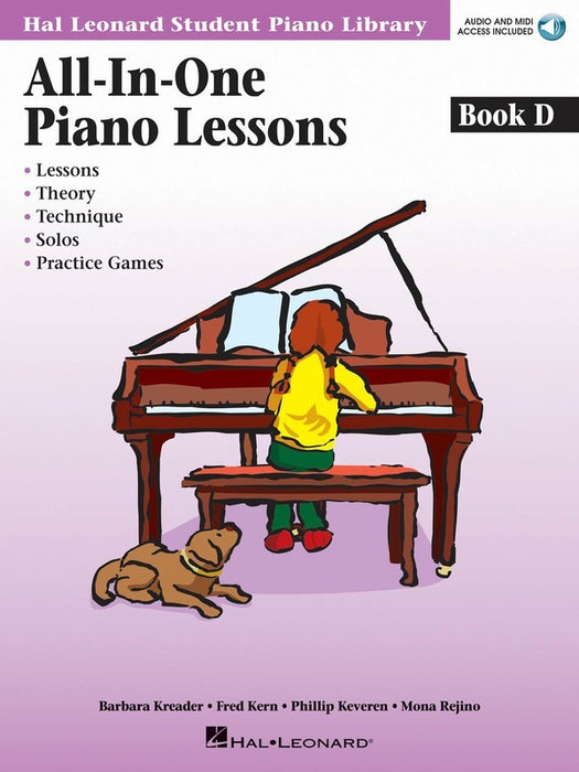 Hal Leonard All-in-One Piano Lessons Book/CD Pack